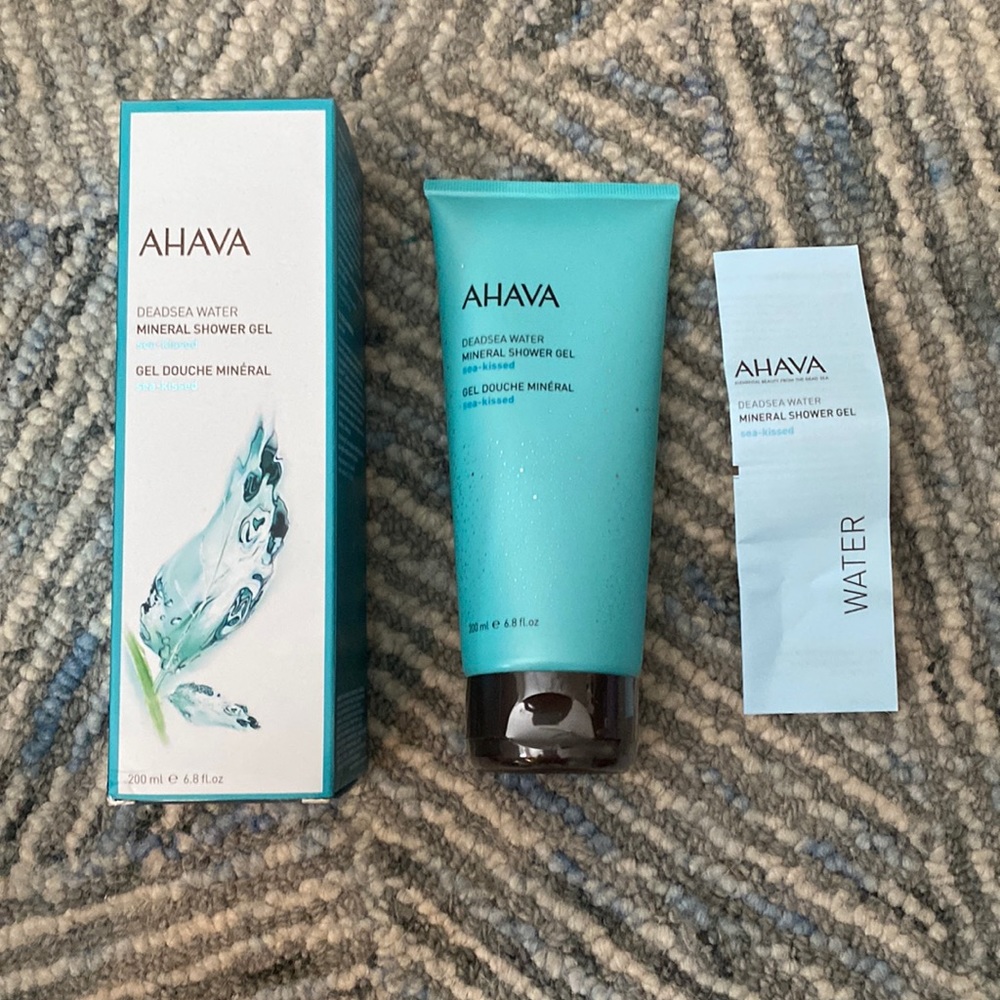 NIB AHAVA  Deadsea Water Mineral Shower Gel